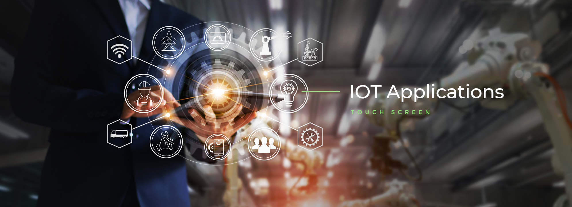 IOT Applications Touch Screen