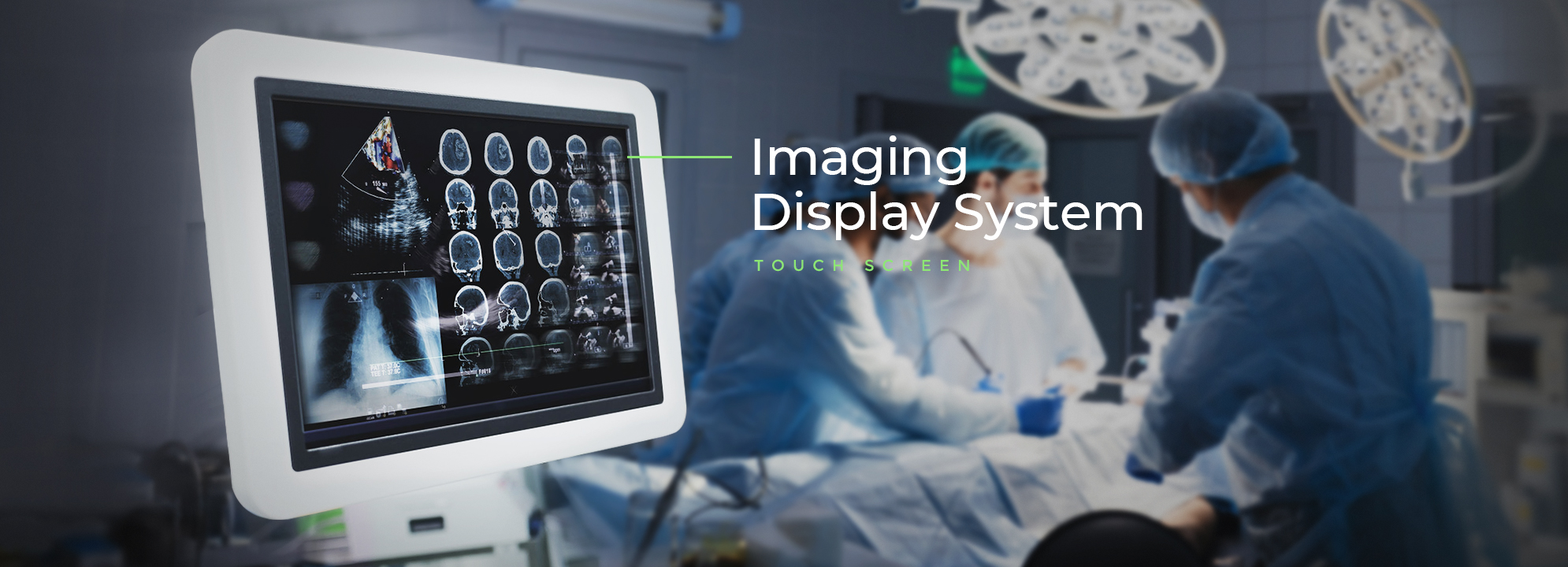 Imaging Display System Touch Screen