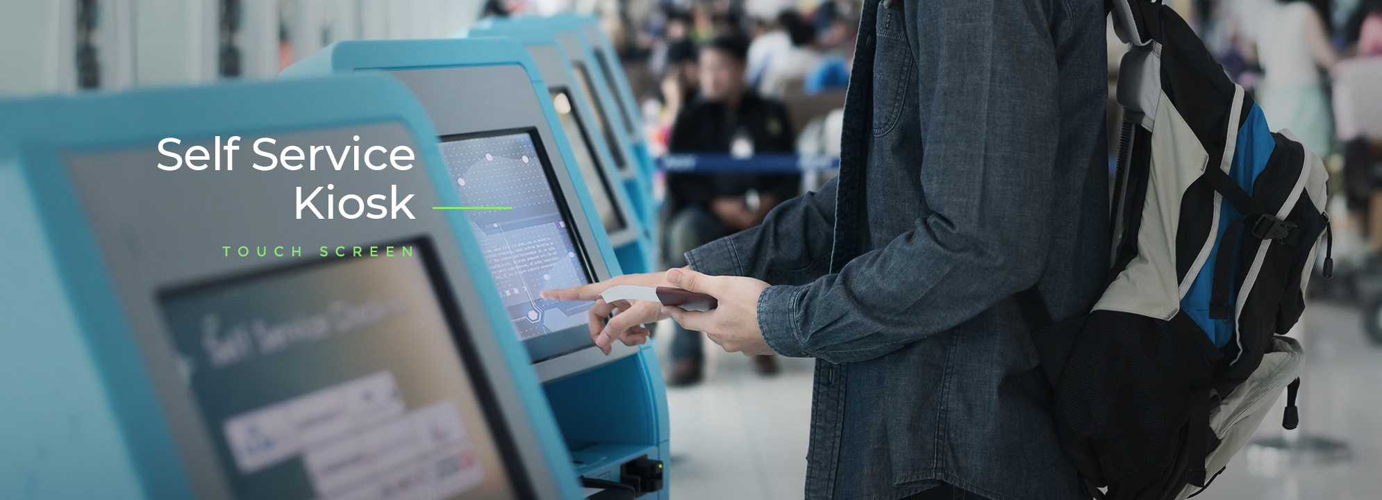 Self Service Kiosk Touch Screen